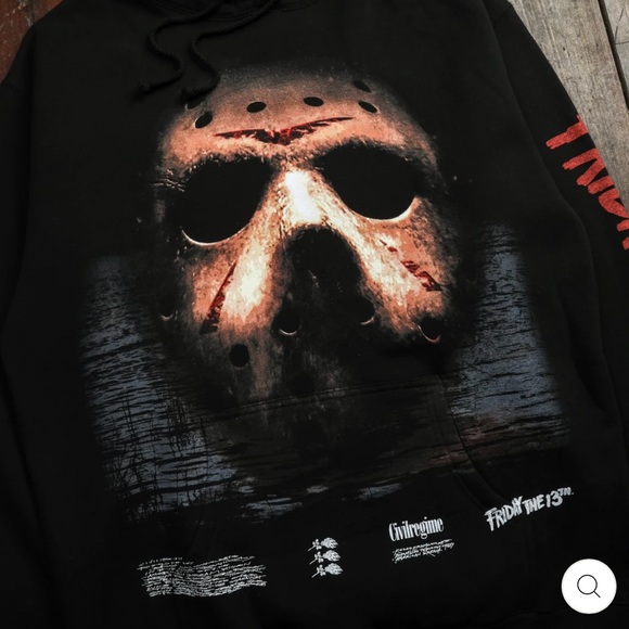 CIVIL REGIME X DARC SPORT X JASON “FRIDAY THE 13TH” HOODIE